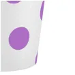 kubeczki papierowe groszki lawendowe godan 250 ml 6 szt