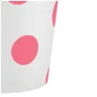 kubeczki papierowe groszki rozowe godan 250 ml 6 szt