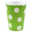 kubeczki papierowe groszki zielone godan 270 ml 6 szt