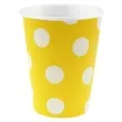 kubeczki papierowe groszki zolte godan 270 ml 6 szt