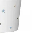 kubeczki papierowe gwiazdki blekitno zlote maki 250 ml 8 szt