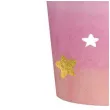 kubeczki papierowe gwiazdki i serca rozowy amscan 250 ml 8 szt