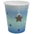 kubeczki papierowe gwiazdki niebieskie jix 6 szt