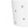 kubeczki papierowe gwiazdki rozowo zlote maki 250 ml 8 szt