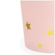 kubeczki papierowe gwiazdki zlote rozowe partypal 6 szt 220 ml
