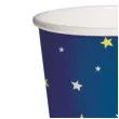kubeczki papierowe gwiezdziste niebo granatowe paw 250 ml 10 szt