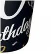 kubeczki papierowe happy birthday 50 urodziny b c czarny godan 250 ml 6 szt