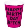 kubeczki papierowe happy birthday bitch folat 350 ml 8 szt