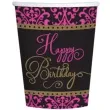 kubeczki papierowe happy birthday fabulous 266 ml 18 szt