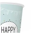 kubeczki papierowe happy birthday mietowy maki 250 ml 8 szt