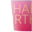 kubeczki papierowe happy birthday rozowo bialy procos 200 ml 8 szt
