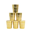 kubeczki papierowe happy new year zlote partydeco 220 ml 6 szt
