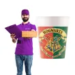 kubeczki papierowe harry potter herb hogwartu procos 200 ml 8 szt