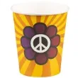 kubeczki papierowe hipis hippie boland 250 ml 6 szt