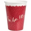 kubeczki papierowe ho ho ho boze narodzienie santex 250 ml 10 szt