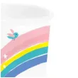 kubeczki papierowe jednorozce i tecza partypal 6 szt 230 ml