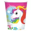 kubeczki papierowe jednorozec amscan 266 ml 8 szt