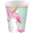 kubeczki papierowe jednorozec amscan 266 ml 8 szt