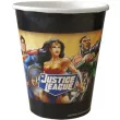 kubeczki papierowe justice league czarny party factory 250 ml 10 szt