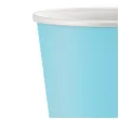 kubeczki papierowe klasyczne blekitne godan 250 ml 6 szt