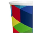 kubeczki papierowe klocki mix arpex 200 ml 8 szt