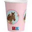 kubeczki papierowe konie pd horses pd party 250 ml 8 szt