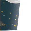 kubeczki papierowe kosmos rocket space procos 200 ml 8 szt