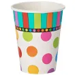 kubeczki papierowe kropeczki amscan 266 ml 8 szt