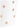 kubeczki papierowe kropki rozowe zloto biale partypal 230 ml 6 szt