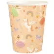 kubeczki papierowe ksiezniczki i jednorozce wiosenna aura partypal 220 ml 6 szt