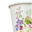 kubeczki papierowe kwiaty delicate flowers with dots maki 250 ml 8 szt