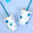 kubeczki papierowe little star blue neviti 200 ml 8 szt