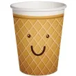kubeczki papierowe lodowe wafelki paw 250 ml 10 szt