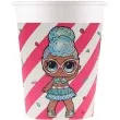kubeczki papierowe lol surprise procos 200ml 8 szt