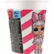 kubeczki papierowe lol surprise procos 200ml 8 szt