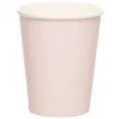 kubeczki papierowe marshmallow rozowy jasny amscan 237 ml 8 szt