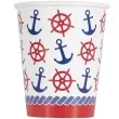 kubeczki papierowe marynarskie unique 266 ml 8 szt