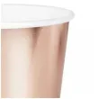 kubeczki papierowe metaliczne rozowe zloto partypal 220 ml 6 szt