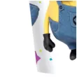 kubeczki papierowe minionki amscan 250 ml 8 szt