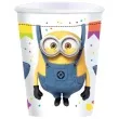 kubeczki papierowe minionki amscan 250 ml 8 szt
