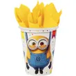kubeczki papierowe minionki amscan 250 ml 8 szt