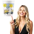 kubeczki papierowe minionki procos 200 ml 8 szt
