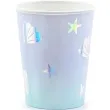 kubeczki papierowe narwal partydeco 220 ml 6 szt