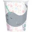 kubeczki papierowe narwhal amscan 250 ml 8 szt