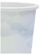 kubeczki papierowe niebieskie chmurki santex 250 ml 10 szt
