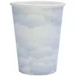 kubeczki papierowe niebieskie chmurki santex 250 ml 10 szt