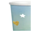 kubeczki papierowe oh baby boy niebieskie amscan 250 ml 8 szt