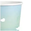 kubeczki papierowe oh baby boy niebieskie amscan 250 ml 8 szt