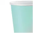 kubeczki papierowe ombre turkusowy rozowy godan 266 ml 6 szt