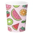 kubeczki papierowe owocowe arbuzy rozowe partypal 6 szt